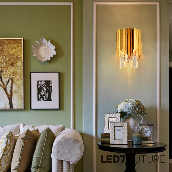 Loft Industry Modern - Facet Glass Wall XS